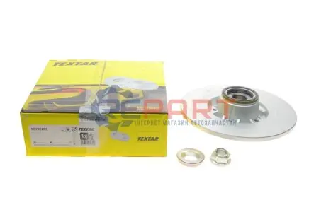 Фото Диск гальмівний (задній) Renault Kangoo 08- (274х11) (+ABS) (з підшипником) PRO TEXTAR (92196203) зображення 1