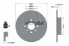 Тормозной диск TEXTAR (92202303) изображение 1