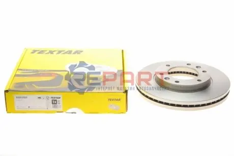 Фото Диск гальмівний (передній) Hyundai H-1 2.5 CRDi 08- (300x30) TEXTAR (92203800) зображення 1