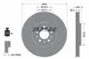 Тормозной диск TEXTAR (92220903) изображение 1