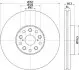 Тормозной диск TEXTAR (92224203) изображение 1