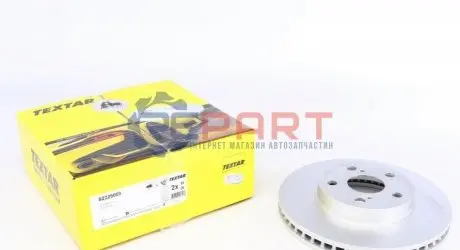 Фото 1 — Диск гальмівний (передній) Toyota Prius 08- (255x25) PRO TEXTAR (92225003) Фото Диск гальмівний (передній) Toyota Prius 08- (255x25) PRO TEXTAR (92225003) зображення 1
