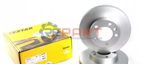 Фото Диск гальмівний (передній) Renault Master 10- (302x28) PRO TEXTAR (92228603) зображення 1