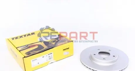 Диск гальмівний передн Лів/Прав NISSAN JUKE, PULSAR, SENTRA VII, TIIDA 1.2-1.8 06.10 TEXTAR 92232203