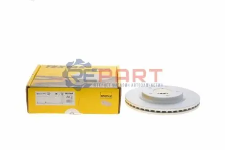 Диск гальмівний передн Лів/Прав NISSAN JUKE, PULSAR, SENTRA VII, TIIDA 1.2-1.8 06.10 TEXTAR 92232205 Купити в Україні