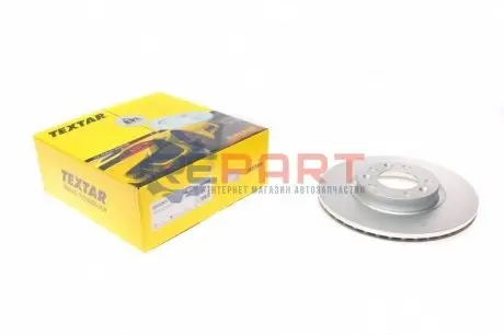 Фото Диск гальмівний (передній) Peugeot 407 04-10/ 508 10-18/ Citroen Berlingo 18- (283x26) PRO TEXTAR (92232503) зображення 1