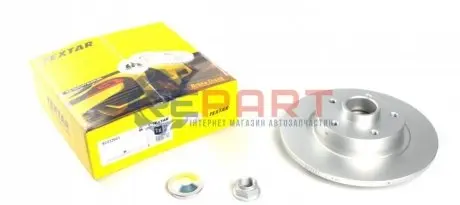 Фото 1 — Диск гальмівний (задній) Renault Scenic III 09- (274х11) (з підшипником) PRO TEXTAR (92232603) Фото Диск гальмівний (задній) Renault Scenic III 09- (274х11) (з підшипником) PRO TEXTAR (92232603) зображення 1