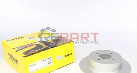 Фото Диск гальмівний (задній) Nissan Cube 09-/Tiida 04-13 (292x9) PRO TEXTAR (92234303) зображення 1