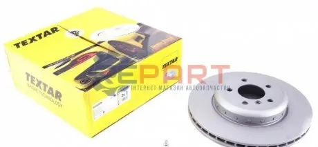 Фото Диск гальмівний (задній) BMW 5 (F10/F11)/6 (F06/F13)/ 7 (F01-04) 09- (345x24) PRO+ TEXTAR (92253925) зображення 1