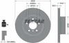 Диск гальмівний задн Лів/Прав BMW X3 (F25), X4 (F26) 1.6-3.0D 09.10-03.18 TEXTAR (92256303) зображення 6