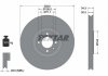 Тормозной диск - TEXTAR 92256903 (4249F6, 1611841480, 1618864780)