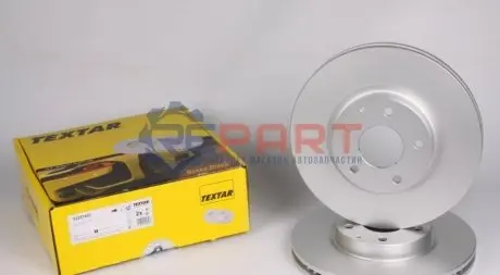 Фото 1 — Диск гальмівний (передній) Mazda 6 11-19/ CX-5 12-15 (297x28) (замінено на 92257405) TEXTAR (92257403) Фото Диск гальмівний (передній) Mazda 6 11-19/ CX-5 12-15 (297x28) (замінено на 92257405) TEXTAR (92257403) зображення 1