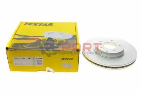 Диск гальмівний передн Лів/Прав MAZDA 6, CX-5, CX-9 2.0/2.2D/2.5 11.11 TEXTAR 92257405 Купити в Україні
