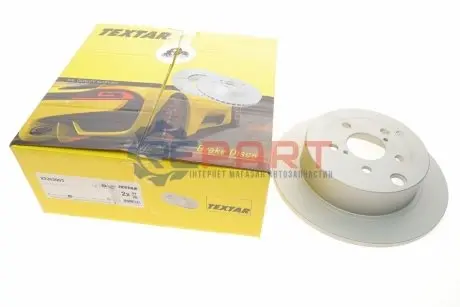 Фото Диск гальмівний (задній) Subaru Impreza/Forester 11- (274x10) PRO TEXTAR (92262003) зображення 1