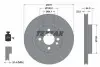 Тормозной диск TEXTAR (92262403) изображение 1