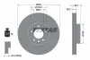 Фото Диск гальмівний передн Прав PORSCHE CAYENNE VW TOUAREG 3.0D-4.8 11.04-05.18 TEXTAR (92262705) зображення 6