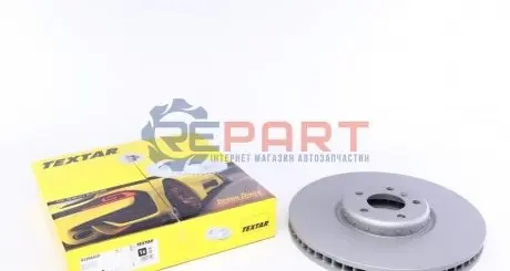 Фото Диск гальмівний (передній) BMW X5/X6 06- (385x36) (R) PRO+ TEXTAR (92266525) зображення 1
