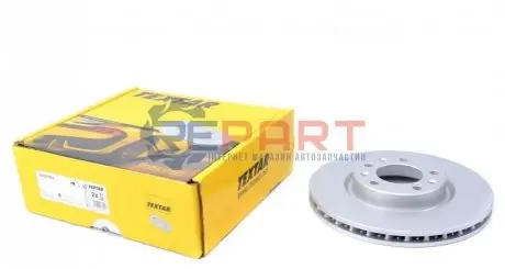 Фото Диск гальмівний (передній) Peugeot 308 13- (283x26) PRO TEXTAR (92267903) зображення 1