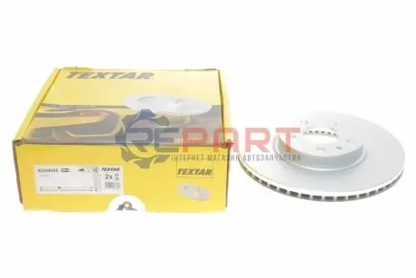 Диск гальмівний передн Лів/Прав FORD MONDEO V FORD USA FUSION 1.0-2.7 09.12 TEXTAR 92268605 Купити в Україні