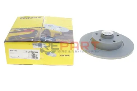 Фото Диск гальмівний (задній) Renault Trafic 14- (280x12) (з підшипником) (+ABS) PRO TEXTAR (92268903) зображення 1