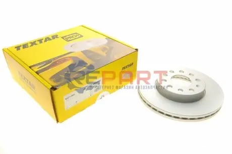 Фото Диск гальмівний (передній) VW Golf VII 12- (276x24) PRO+ TEXTAR (92271905) зображення 1