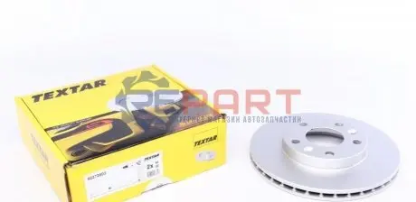Фото Диск гальмівний (передній) Dacia Duster 10-/Renault Megane IV 15- (269x22.4) PRO TEXTAR (92272603) зображення 1