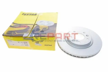 Фото Диск гальмівний (передній) Nissan Qashqai II/X-trail 13-/ Leaf 14-/ Renault Kadjar 13- (296x26) PRO TEXTAR (92274203) зображення 1