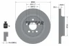 Диск тормозной (задний) BMW 1 (F40)/2 (F45)/X1 (F48) 13- (300x20) PRO TEXTAR (92274503) изображение 8