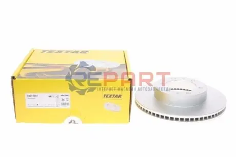 Диск гальмівний передн Лів/Прав TOYOTA HILUX VII, HILUX VIII 2.4D/2.8D/3.0D 08.05 TEXTAR 92274903 Купити в Україні