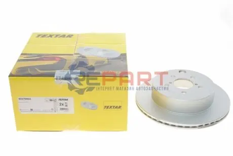 Диск гальмівний задн Лів/Прав (без маточини) SUBARU FORESTER 2.0-2.5 11.12 TEXTAR 92278503 Купити в Україні