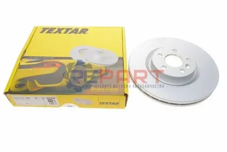 Диск гальмівний передн Лів/Прав JAGUAR E-PACE LAND ROVER DISCOVERY SPORT, RANGE ROVER EVOQUE 1.5H-2.2D 06.11 TEXTAR 92278605 Купити в Україні