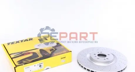Фото Диск гальмівний (передній) MB M-class (W166)/GL-class (X166) 12- (375x36) PRO+ TEXTAR (92279805) зображення 1