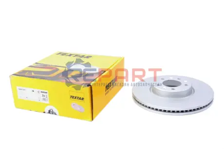 Фото 1 — Диск гальмівний (передній) Citroen Jumpy/Peugeot Expert 16- (304x28) PRO TEXTAR (92287203) Фото Диск гальмівний (передній) Citroen Jumpy/Peugeot Expert 16- (304x28) PRO TEXTAR (92287203) зображення 1
