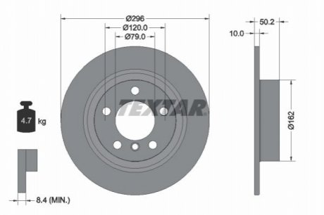 Автозапчастина TEXTAR 92294003 (фото 1)