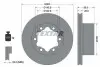 Фото Диск гальмівний задн Лів/Прав MAN TGE VW CRAFTER, GRAND CALIFORNIA CAMPER 2.0D/Electric 09.16 TEXTAR (92295303) зображення 8