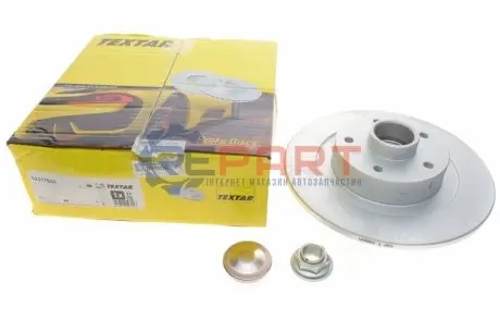 Фото Диск гальмівний (задній) Renault Espace 1.6dCi 15- (290x11) PRO TEXTAR (92317603) зображення 1