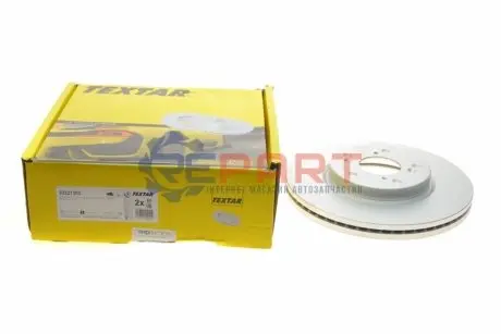 Фото Диск гальмівний (передній) Honda HR-V 1.5 16V/1.6D 15- (293x25) PRO TEXTAR (92321303) зображення 1