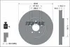 Диск тормозной TEXTAR (92337103) изображение 2