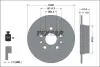 Диск тормозной TEXTAR (92337703) изображение 2