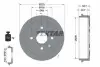 Гальмівний барабан задн CITROEN C1, C1 II PEUGEOT 107, 108 TOYOTA AYGO 1.0/1.2/1.4D 06.05 TEXTAR (94026500) зображення 1