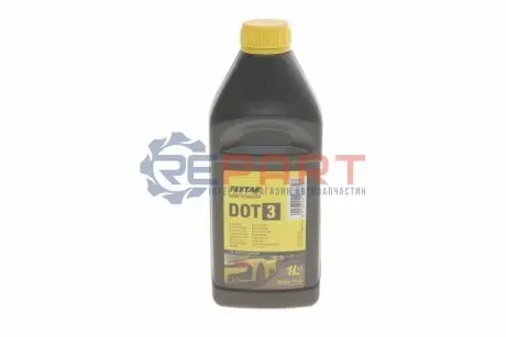 Рідина гальмівна DOT3 (1л) TEXTAR 95001200 Купити в Україні