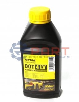 Тормозная жидкость DOT4 LV 1/2L - (S7121146, S7121144, QV34001) TEXTAR 95006100