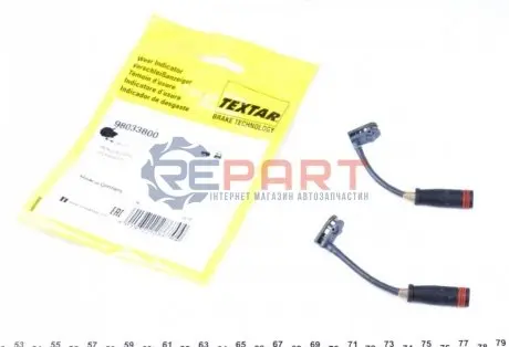 Фото Датчик износа тормозных колодок TEXTAR (98033800) изображение 1