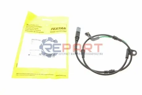 Датчик зносу гальмівних колодок передн BMW X5 (E70), X6 (E71, E72) 3.0-4.8 10.06-07.14 TEXTAR 98035100 Купити в Україні