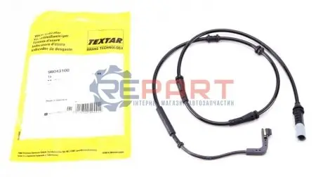 Датчик зносу гальмівних колодок задн BMW 7 (F01, F02, F03, F04) 3.0-6.0 02.08-12.15 TEXTAR 98043100