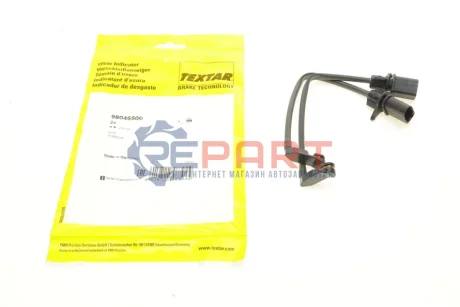 Датчик зносу гальмівних колодок (задніх) Audi A6/A7/Porsche Macan 10- (L=215mm) (к-кт 2шт) TEXTAR 98046500 Купити в Україні