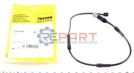 Фото Датчик зносу гальмівних колодок (передніх) BMW 1 (F20)/2 (F22)/3 (F30) 1.6-4.0 10- TEXTAR (98047500) зображення 1