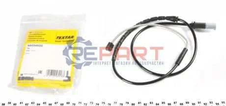 Фото Датчик зносу гальмівних колодок (задніх) BMW X5 (E70)/X6 (E71/E72) 07- TEXTAR (98054600) зображення 1