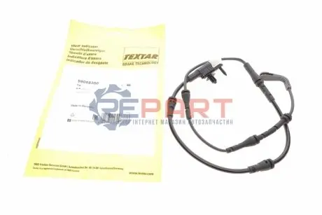 Датчик износа тормозных колодок (задних) Land Rover Discovery Sport 1.5H-2.2D 14- (L=855mm) TEXTAR 98058300