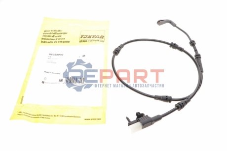 Датчик зносу гальмівних колодок (задніх) Land Rover Discovery/Range Rover Sport 14- (L=843mm) TEXTAR 98059900 (фото 1)